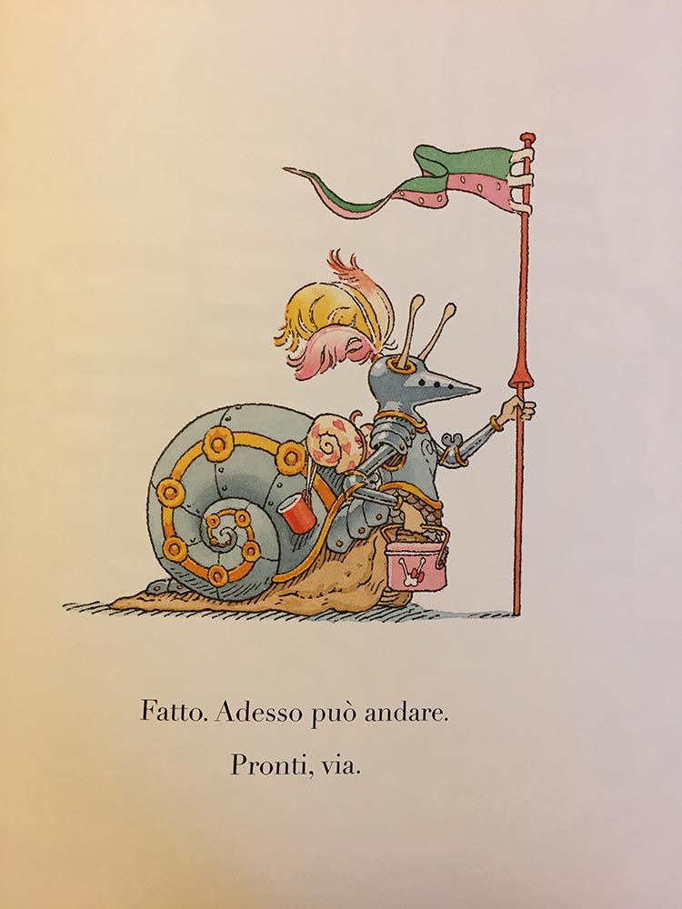 il cavaliere panciaterra - il castoro - bachelet