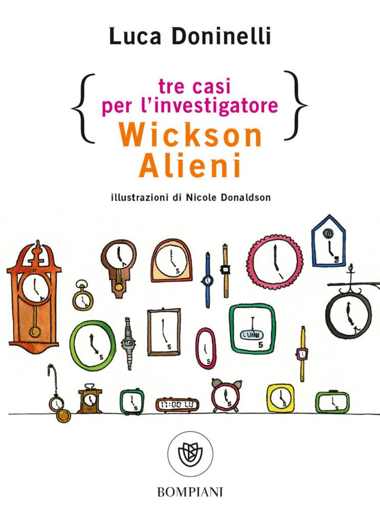 Tre casi per l’investigatore Wickson Alieni-Bompiani-Doninelli-2018